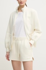 MACKAGE pantaloni scurti femei, culoarea bej, neted, medium waist, SUMMER.R foto
