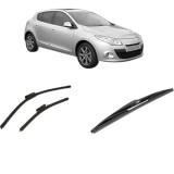 Cumpara ieftin Set 3 stergatoare RENAULT MEGANE III Hatchback Van 2008-2015, parbriz si luneta, Bosch Twin-Aerotwin