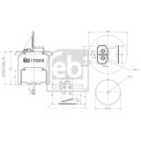 Febi Bilstein Burduf, suspensie pneumatica