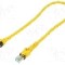 Patch cord Cat 6a, S/FTP, conexiune 1:1, 0.5m, HARTING - 09488447745005