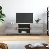 Comoda TV, gri sonoma, 150x30x50 cm, lemn compozit GartenMobel Dekor, vidaXL