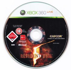 Joc XBOX 360 RESIDENT EVIL 5 XBOX One, S, X colectie retro