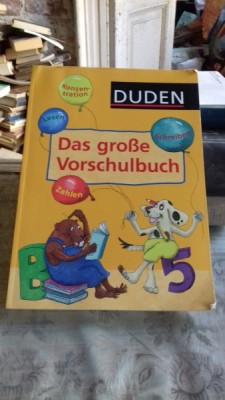 DAS GRO&amp;szlig;E VORSCHULBUCH (carte pentru prescolari) foto