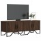 vidaXL Dulap TV, stejar maro, 122x34x41 cm, lemn prelucrat