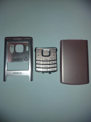 Carcasa pentru Nokia 6500c roz foto