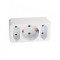 Adaptor 3 prize 2x2.5a si 1x16a max 3680w