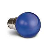 9G01/BL/B, albastru LED BALL LAMP 0,5w B22 230v