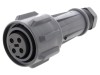 Conector circular mamă 4 pini IP68