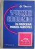 Aplicatii Ergonomice in Munca Agricola - Gh. Manoiu - Carte Agronomie Tehnica