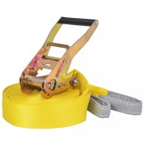 vidaXL Coardă echilibru, 15 m x 50 mm, 150 kg, galben
