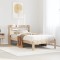 Gossi cadru de pat cu tablie, 90x200 cm, lemn masiv de pin