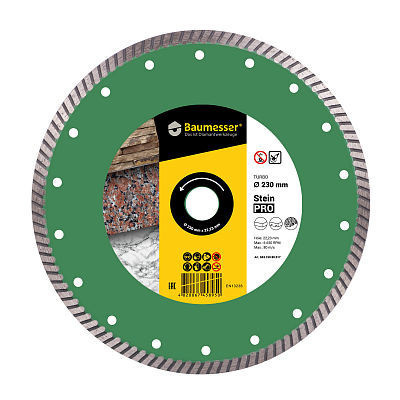 Disc Diamantat Turbo BAUMESSER 230X2,6X9X22,23 Innovative ReliableTools foto