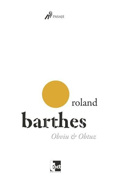 Obviu &amp; Obtuz | Roland Barthes