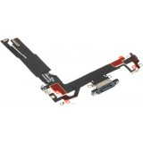 Banda Conector Incarcare Microfon Apple iPhone 16 Negru Piesa Mufa Incarcare