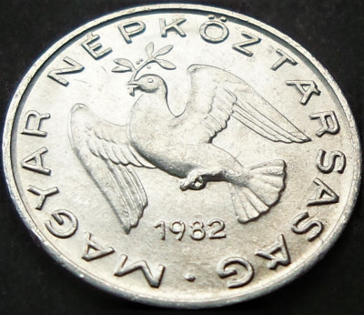 Moneda 10 FILERI / FILLER - UNGARIA, anul 1982 *cod 244 foto