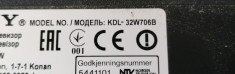 Barete LED T32-30-L T32-30-R din KDL-32W706B ecran T320HVF04.1