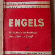 Dezvoltarea socialismului dela utopie la stiinta- Engels