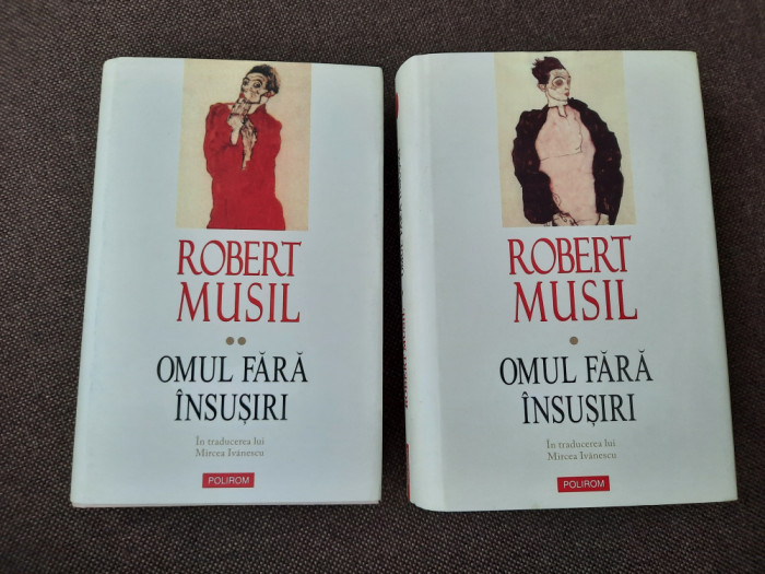 OMUL FARA INSUSIRI ROBERT MUSIL 2 VOLUME EDITIE CARTONATA