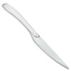Cuțit Inox, M&acirc;ner Alb, Lungime 24cm, Argintiu, Oem