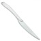 Cuțit Inox, M&acirc;ner Alb, Lungime 24cm, Argintiu