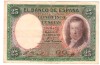SV * Spania LOT Bancnote 25 + 50 PESETAS 1931 , 25 aprilie -VF