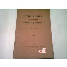 TEORIA SI TEHNICA INTREPRINDERILOR COMERCIALE SI INDUSTRIALE - VIRGIL N. MADGEARU