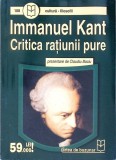 CRITICA RATIUNII PURE (PREZENTARE DE CLAUDIU BACIU)-IMMANUEL KANT-354598