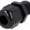 Presetupa poliamida, NPT3/8&quot;, IP68, HELUTOP HT-NPT, HELUKABEL - HT 3/8&rdquo; RAL9005 BSK NPT