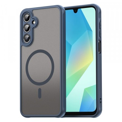 Husa MagSafe pentru Samsung Galaxy A16 5G A166 / A16 4G A165, Techsuit, HaloFrost II, Bleumarin foto
