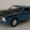 Macheta Dodge Challenger T/A 1970 albastru - Welly 1/36