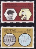 C1636 - Surinam 1974 - Aniversari 2v. neuzat,perfecta stare