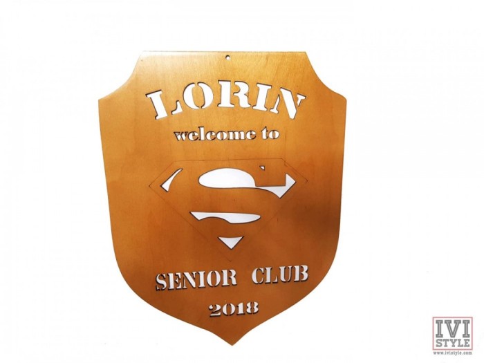 Placuta Personalizata Senior Club Placuta Personalizata Senior Club