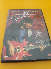 DVD SUPERNATURAL LIVE SANTANA ORIGINAL foto