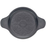 Oala Neoklein CS24-Black 2in1, cu capac ce poate fi folosit ca tigaie grill, 24 cm, 4.4 L, aluminiu turnat, invelis anti-aderent, Negru