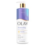 Loțiune De Corp Cu Retinol, Olay, Smoothing Retinol Body Lotion, Netezire Și Hidratare Piele, Reducerea Aspectului Ridurilor, 503 ml