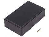 Carcasă universală neagră ABS 60x99x30mm