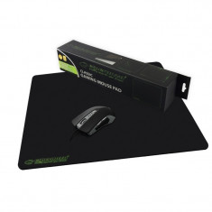 Mouse Pad pentru Gaming Clasic Esperanza, 44 x 35 cm, Negru foto