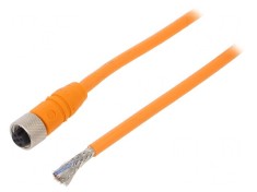 Cablu Conectare M12 5 PIN 5m Mufa Dreapta 60VAC 4A foto
