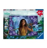 Cumpara ieftin Puzzle 2 in 1 - Raya si ultimul dragon, 48 piese