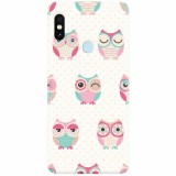 Husa silicon pentru Xiaomi Redmi S2, Owl Pattern