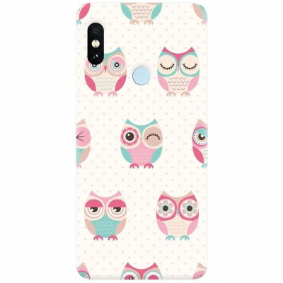 Husa silicon pentru Xiaomi Remdi Note 5 Pro, Owl Pattern foto