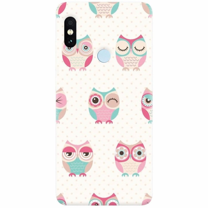 Husa silicon pentru Xiaomi Remdi Note 5 Pro, Owl Pattern