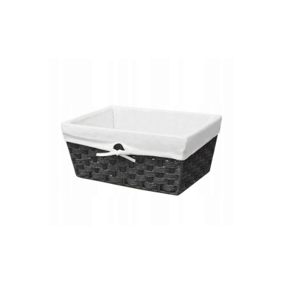 Cos organizator pentru cosmetice, negru,30x19x14 cm, Sepio foto