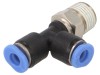 Racord Push-in T cu Ramificație 1/8&quot; 10bar