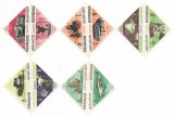 Sharjah - Stiinta, transport si comunicatii, 1965 - valori neobliterate, blocuri de cate 2