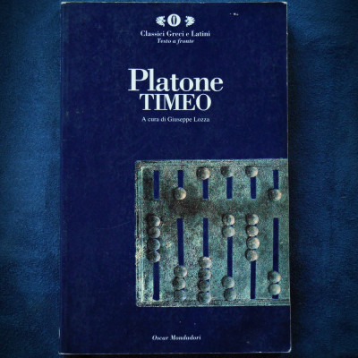 PLATONE TIMEO - A CURA DI GIUSEPPE LOZZA - CLASSICI GRECI E LATINI foto