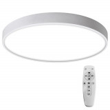 Plafoniera LED Rotunda Alba 36W cu telecomanda 3000K 4500K 6500K PT, TED