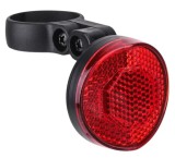 Reflectorizant ochi de pisica, THD cu suport tracker Apple Airtag, atasabil la sa bicicleta, rosu