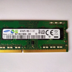 Memorie Laptop Samsung 4GB DDR3 PC3-12800S 1600Mhz CL11 M471B5173BH0
