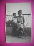 HOPCT 166 U COPIL CU MAMA -FOTOGRAFIE VECHE TIP CP